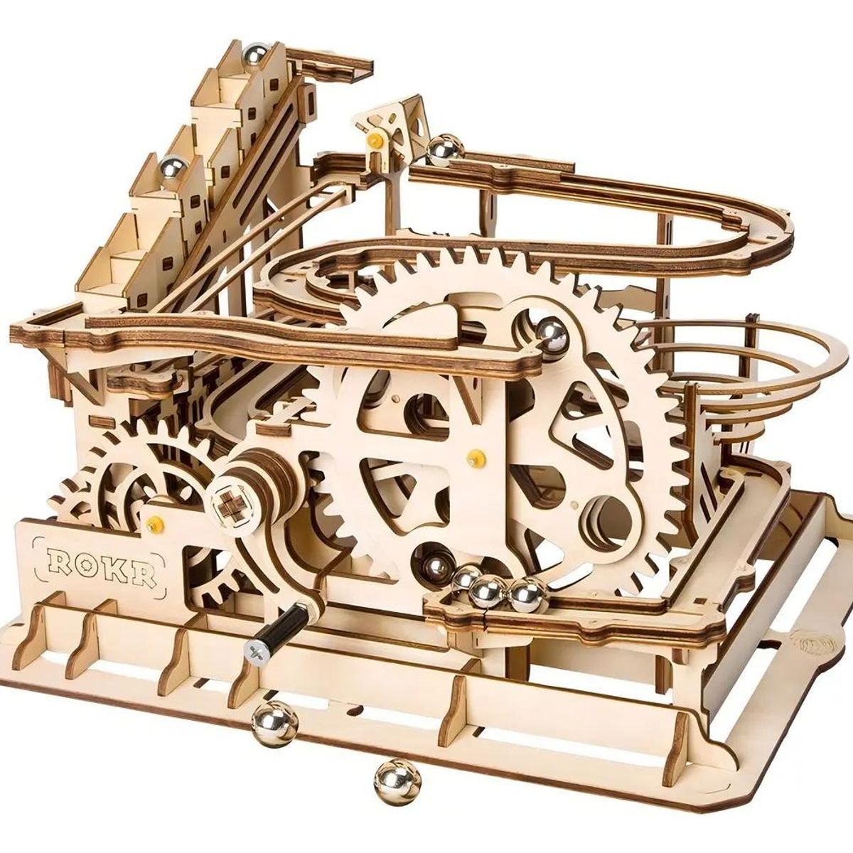 GENERICO - Puzzle 3D Montaña Rusa de Mármol para Montar