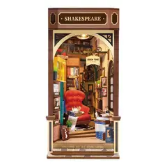 GENERICO - Puzzle 3D Book Nook de Librería con Luz
