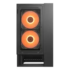 GENERICO - Gabinete Gamer Negro con 4 Ventiladores ARGB 160 mm