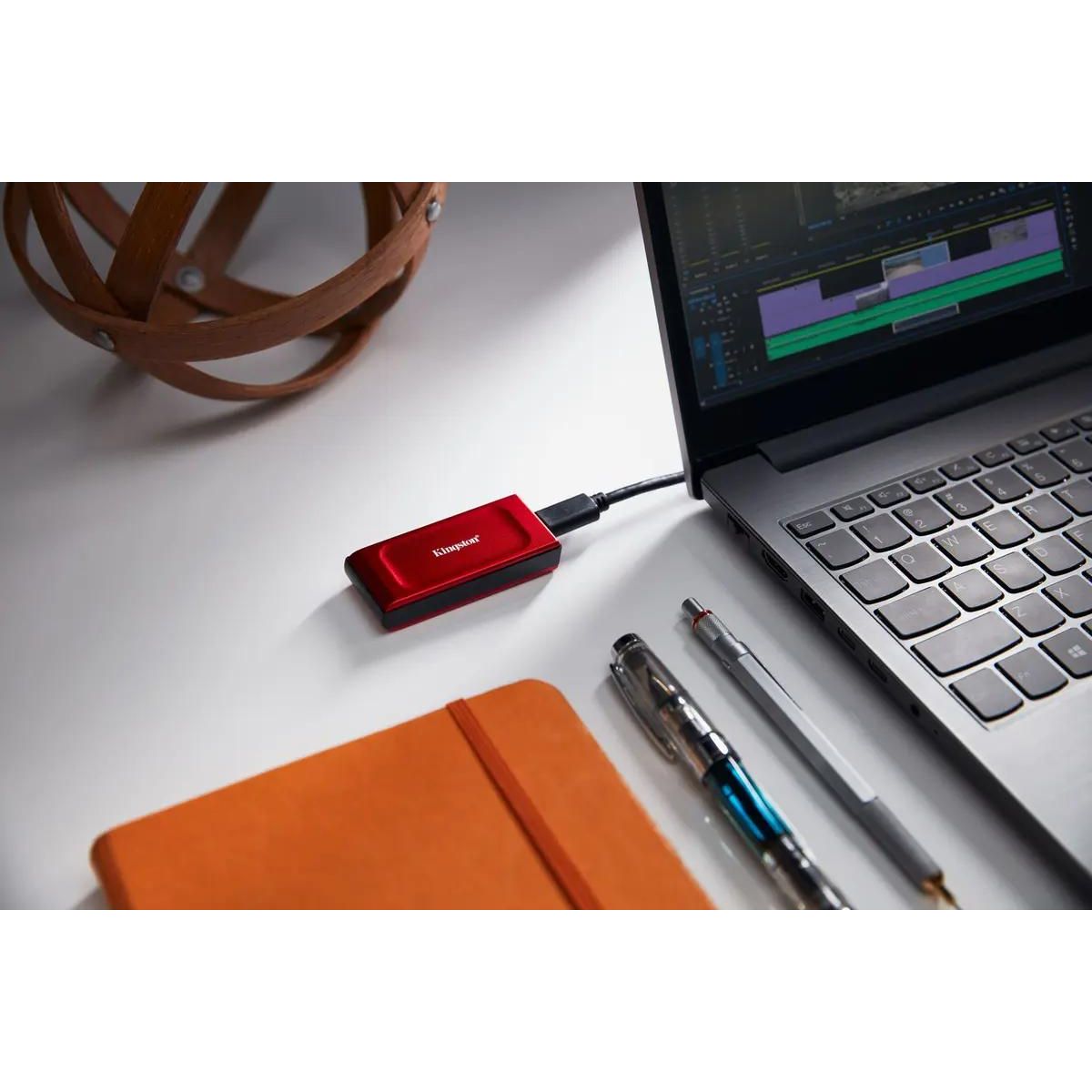 GENERICO - Unidad de Estado Sólido Portátil 1TB Rojo