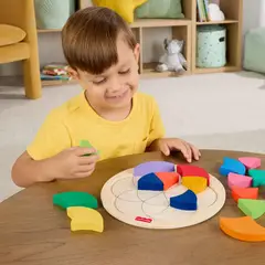 GENERICO - Rompecabezas de Madera Colorido para Niños