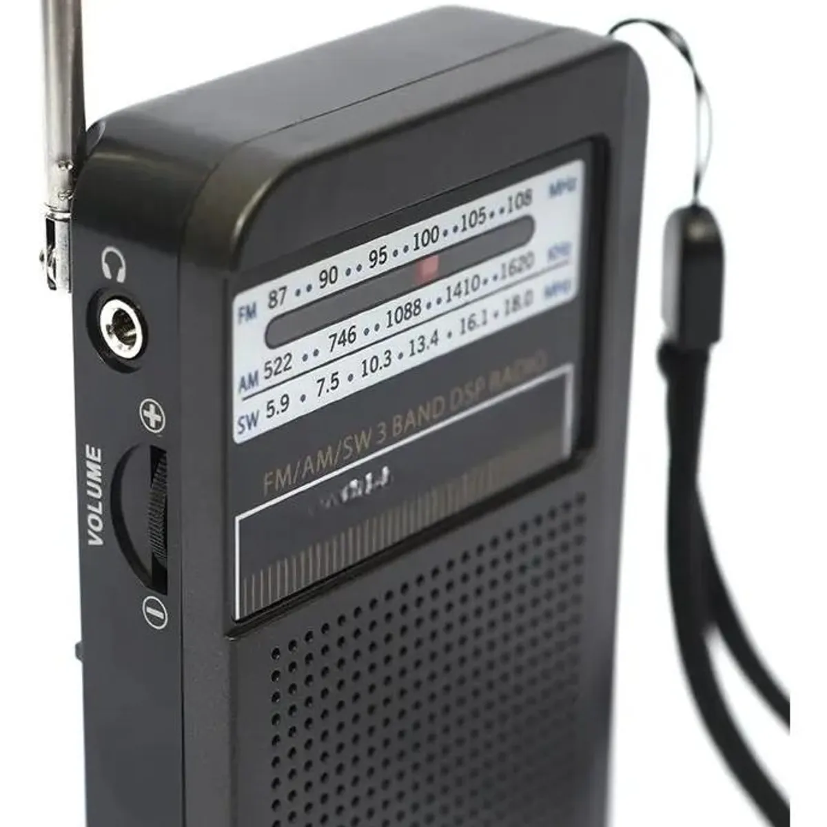 GENERICO - Radio Portátil de Bolsillo AMFM con Antena