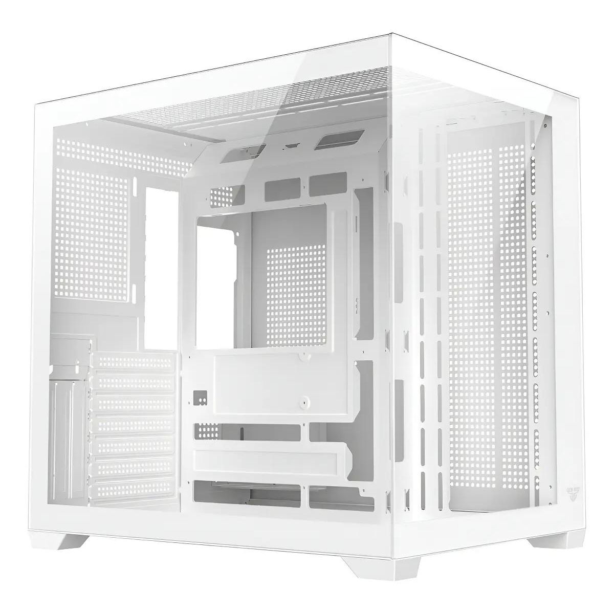 GENERICO - Gabinete para PC Fantech CG85 Lumina RGB Blanco
