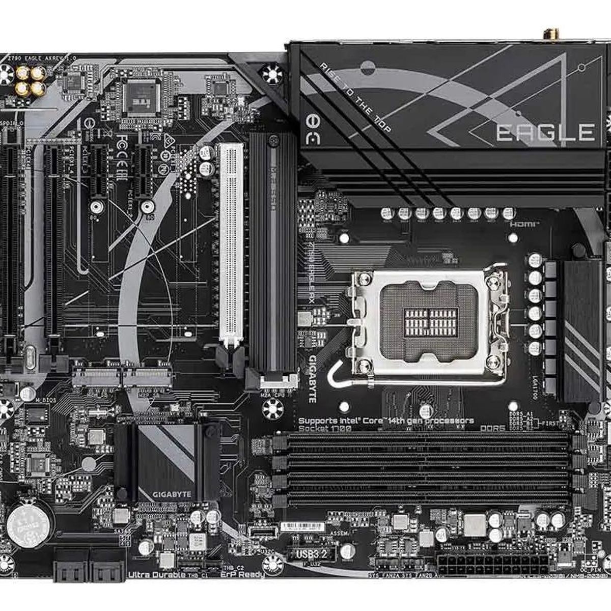 GENERICO - Placa Madre Z790 Eagle AX LGA1700 DDR5 ATX Negra