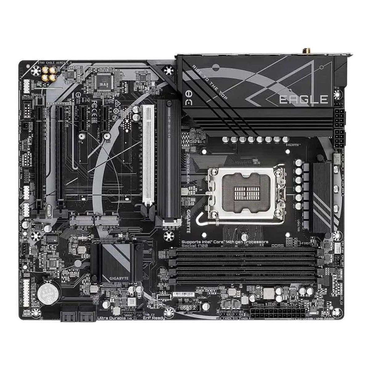GENERICO - Placa Madre Z790 Eagle AX LGA1700 DDR5 ATX Negra