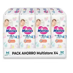 MERRIES - Pañales Desechables Recien Nacido Super Jumbo 304 Un