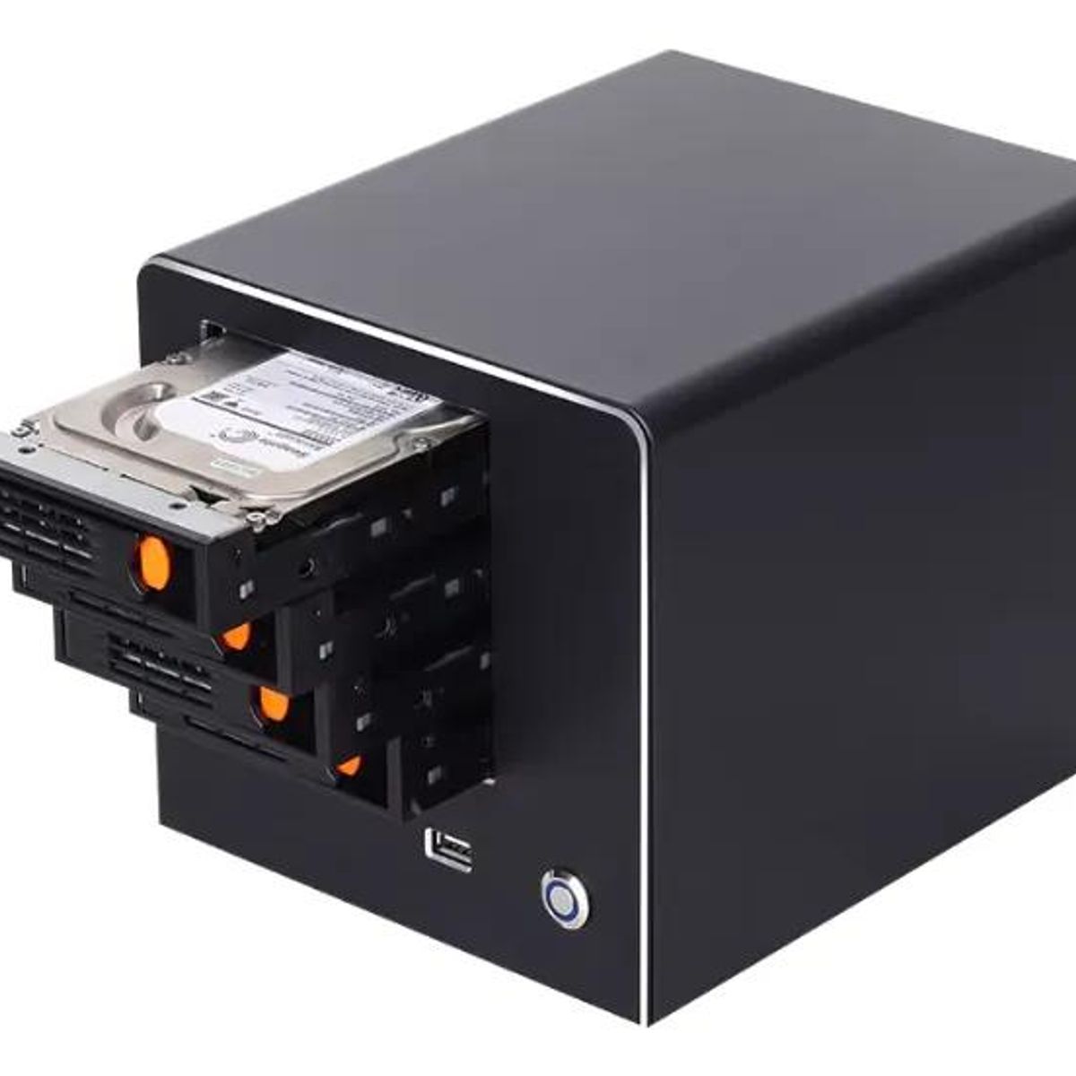 GENERICO - Servidor Mini NAS con 4 Bahías y 8GB RAM