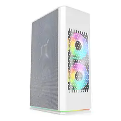 GENERICO - Gabinete Mini-ITX Blanco con Cooler y USB 3.0