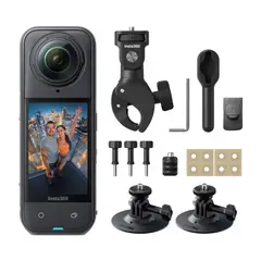 INSTA360 - Cámara X5 Motorcycle Bundle, 360 grados, 8K