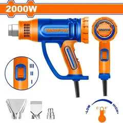 WADFOW - Pistola De Calor Analoga 50/450/550°c 2000w
