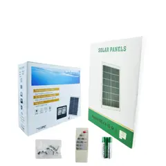 GENERICO - Proyector Solar LED De 800 Watt De 317 LED Modelo BI-FOCAL Con Panel Y Control Remoto.