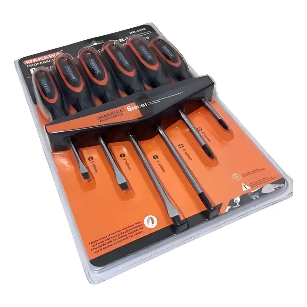 MAKAWA - JGO DESTORNILLADOR 6PCS MAAKWA