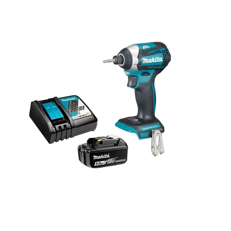 Atornillador Impacto 175 Nm Brushless 18v Dtd154 (5,0 Ah)