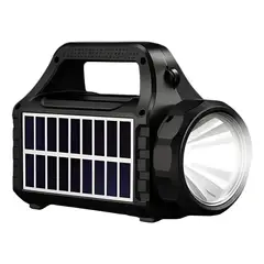 GENERICO - Parlante Bluetooth con Radio y Linterna Solar para Exter