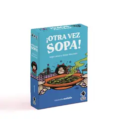 FRACTAL JUEGOS - ¡Otra vez Sopa - Juego de cartas familiar Colección Mafalda