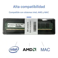 FLASHNOTE - Memoria Ram 16gb Ddr4 2666mhz Dimm Para Pc Desktop