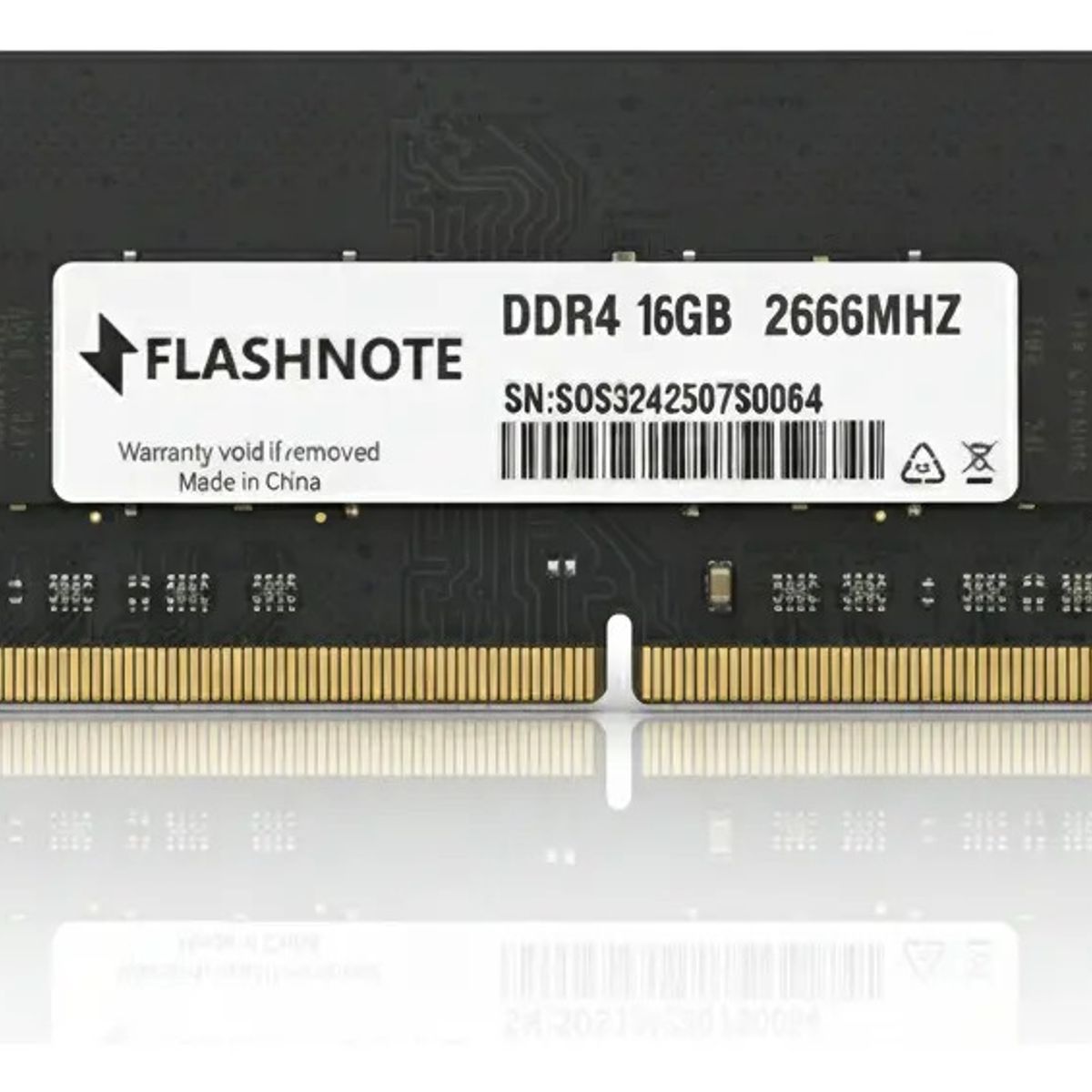 FLASHNOTE - Memoria Ram Flashnote 16gb Ddr4 2666 Mhz 1,2 V Sodimm Para Notebook Laptop