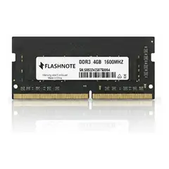 FLASHNOTE - Memoria Ram 4gb Ddr3 1600 Mhz Sodimm 1.5v Para Notebook