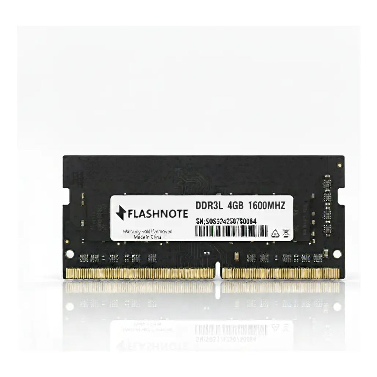 FLASHNOTE - Memoria Ram 4gb Ddr3l 1600 Mhz Sodimm 1.35v Para Notebook Laptop