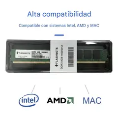 FLASHNOTE - Memoria Ram Ddr3 4gb 1600mhz Dimm 240 Pines Pc Desktop