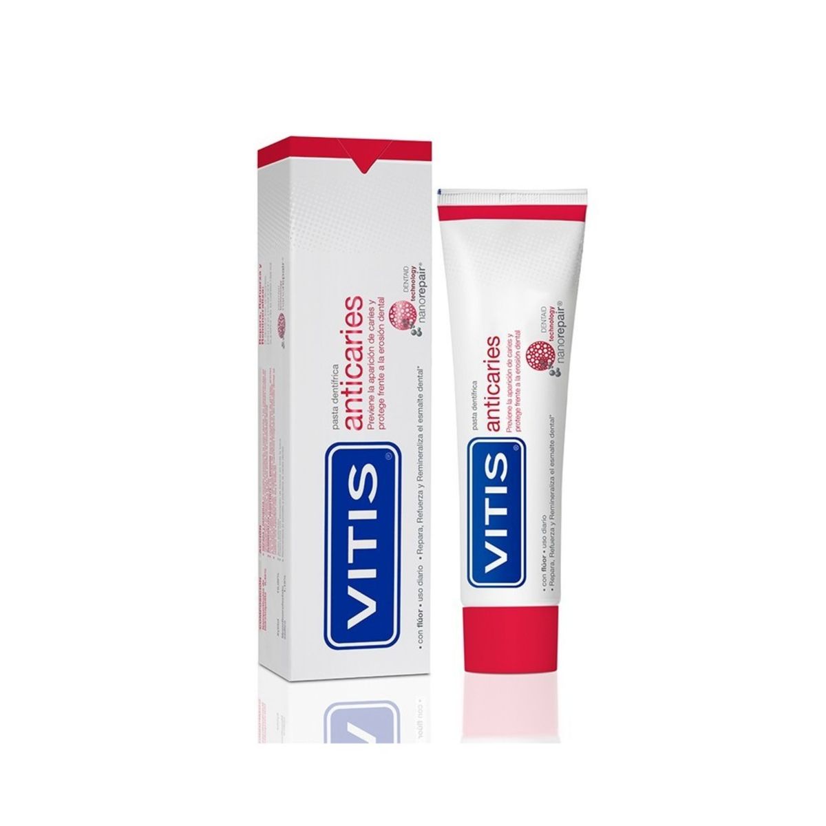 VITIS - Pasta Dentífrica VITIS Anticaries Sabor Menta 100ml