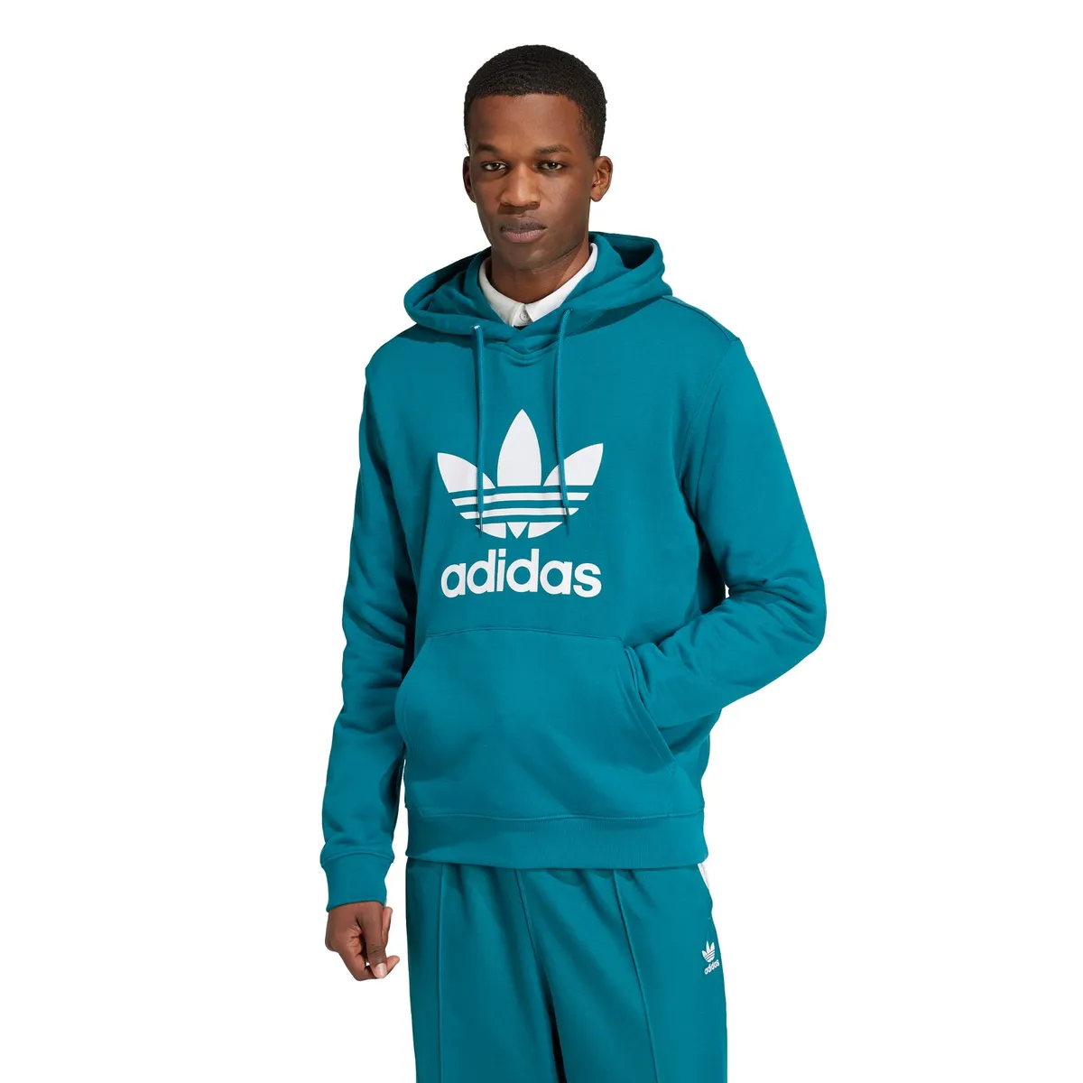 ADIDAS - Polerón con Capucha Adicolor Classics Trifolio