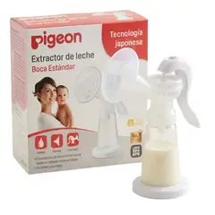 PIGEON - Extractor Saca Leche Manual Boca Estandar Libre Bpa