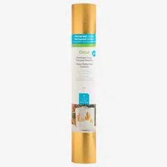 CRICUT - Rollo De Vinilo Texturizado 30,5 x 122 cm Dorado