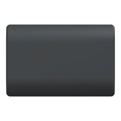 SCHNEIDER - Placa Ciega Con Soporte Genesis Black Mwd67106