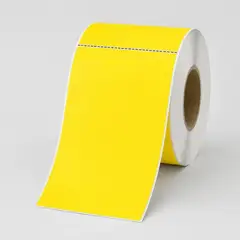 FLASHNOTE - Etiquetas Térmicas Autoadhesivas Rollo 10x15cm 500 Etiqueta Impermeable Amarillo