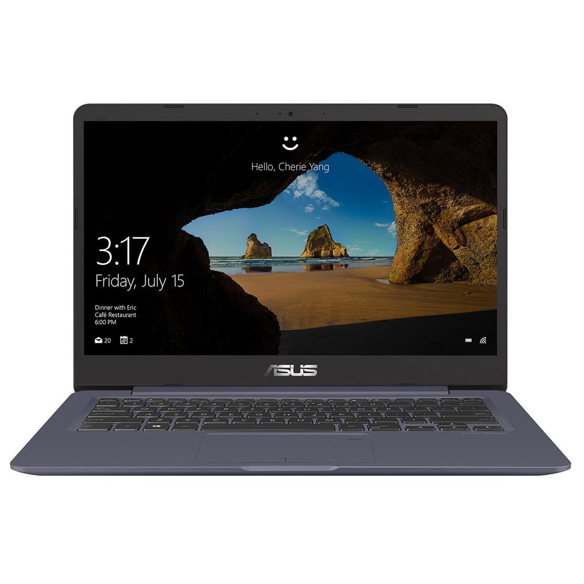 DELL - NOTEBOOK ASUS S406U INTEL CORE I5-8250U 8GB RAM/ 256 GB SSD (REACONDICIONADO)