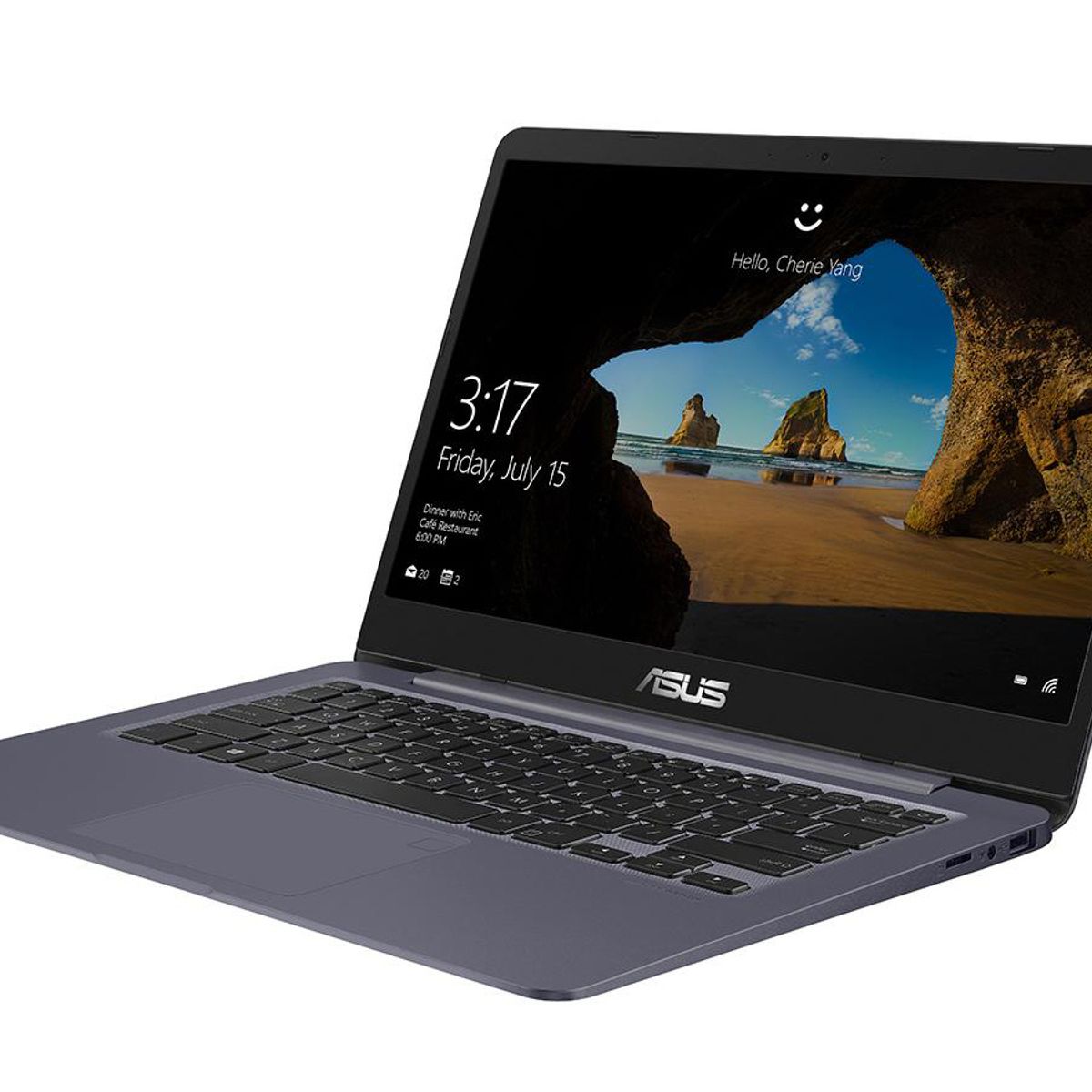 DELL - NOTEBOOK ASUS S406U INTEL CORE I5-8250U 8GB RAM/ 256 GB SSD (REACONDICIONADO)