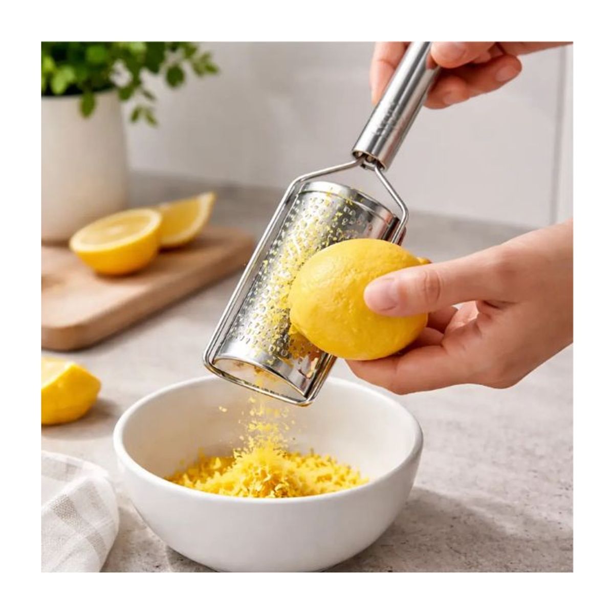GENERICO - Rallador Manual De Acero Inoxidable Para Queso Y Verduras