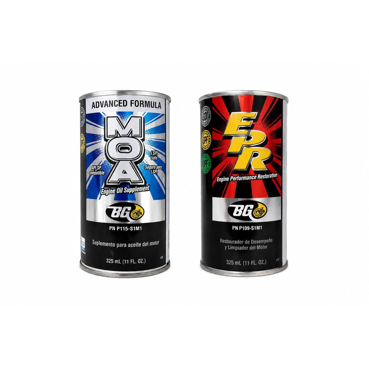 GENERICO - Kit Aditivos Motor BG MOA + BG EPR Tratamiento Completo