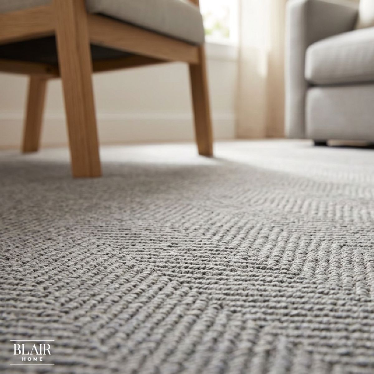 Alfombra Lavable Gris 80 x 120 cm Blair Home, marca BLAIR HOME - Foto 2