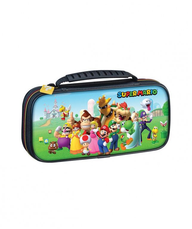 HORI Estuche para Nintendo Switch Super Mario Negro