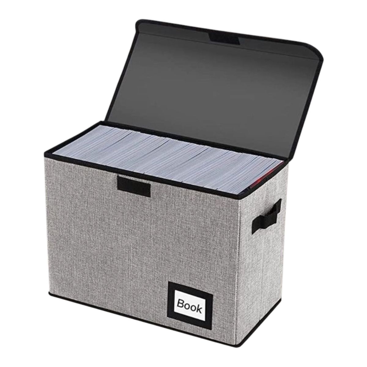 OKAY - Caja Organizadora Plegable De Tela Para Archivos Con Tapa