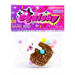 GENERICO - Squishy Paleta De Oso Chocolate Anti Estrés Sensorial