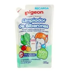 PIGEON - Limpiador De Biberones Accesorios Fruta 650ml Recarga
