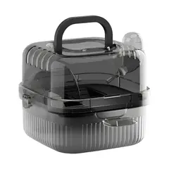 GENERICO - Jaula Transportadora Para Hamster Portatil Viaje Con Rueda