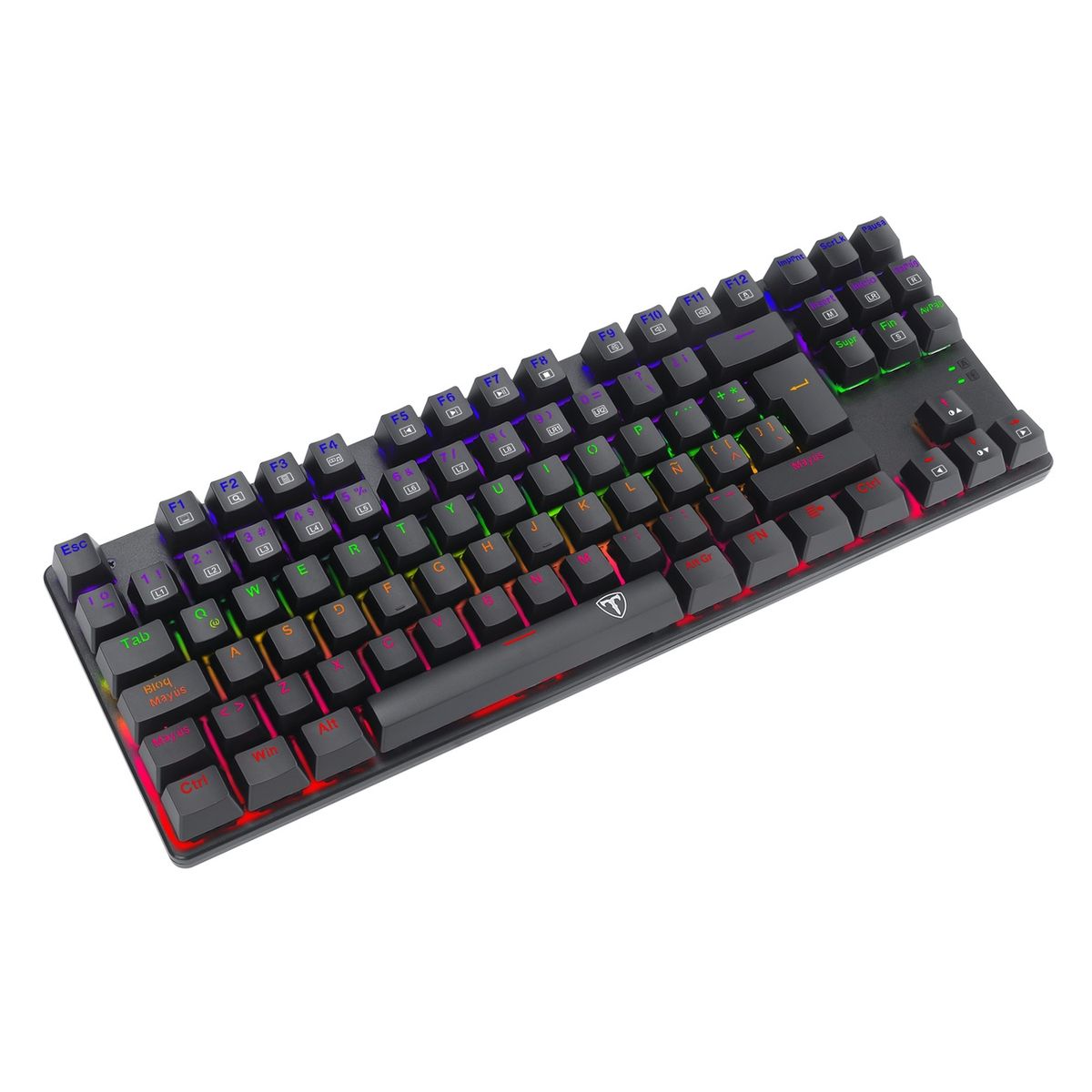 T-DAGGER - Teclado Gamer - T-Dagger  Bora Lite - 80% Switch Red Español