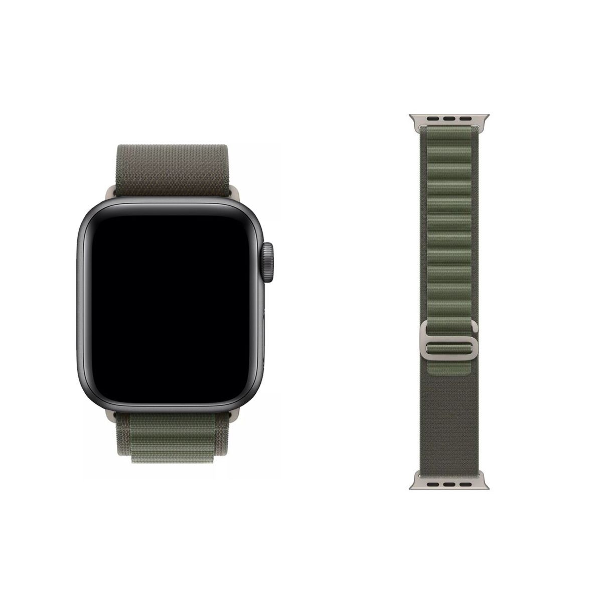 CELLBOX - Correa Alpine para Apple Watch - 38 / 40 / 41 mm - Verde