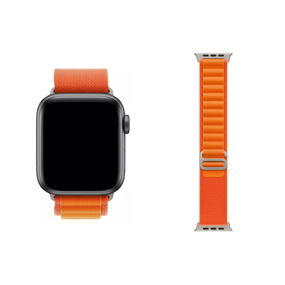 CELLBOX - Correa Alpine para Apple Watch - 44 / 45 mm - Naranja