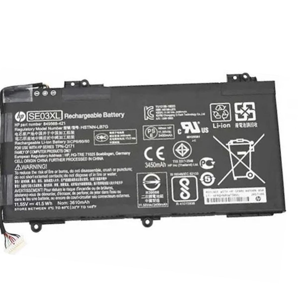 GENERICO - BATERIA PARA NOTEBOOK  HP 14-AL SE03XL  6 CELDAS