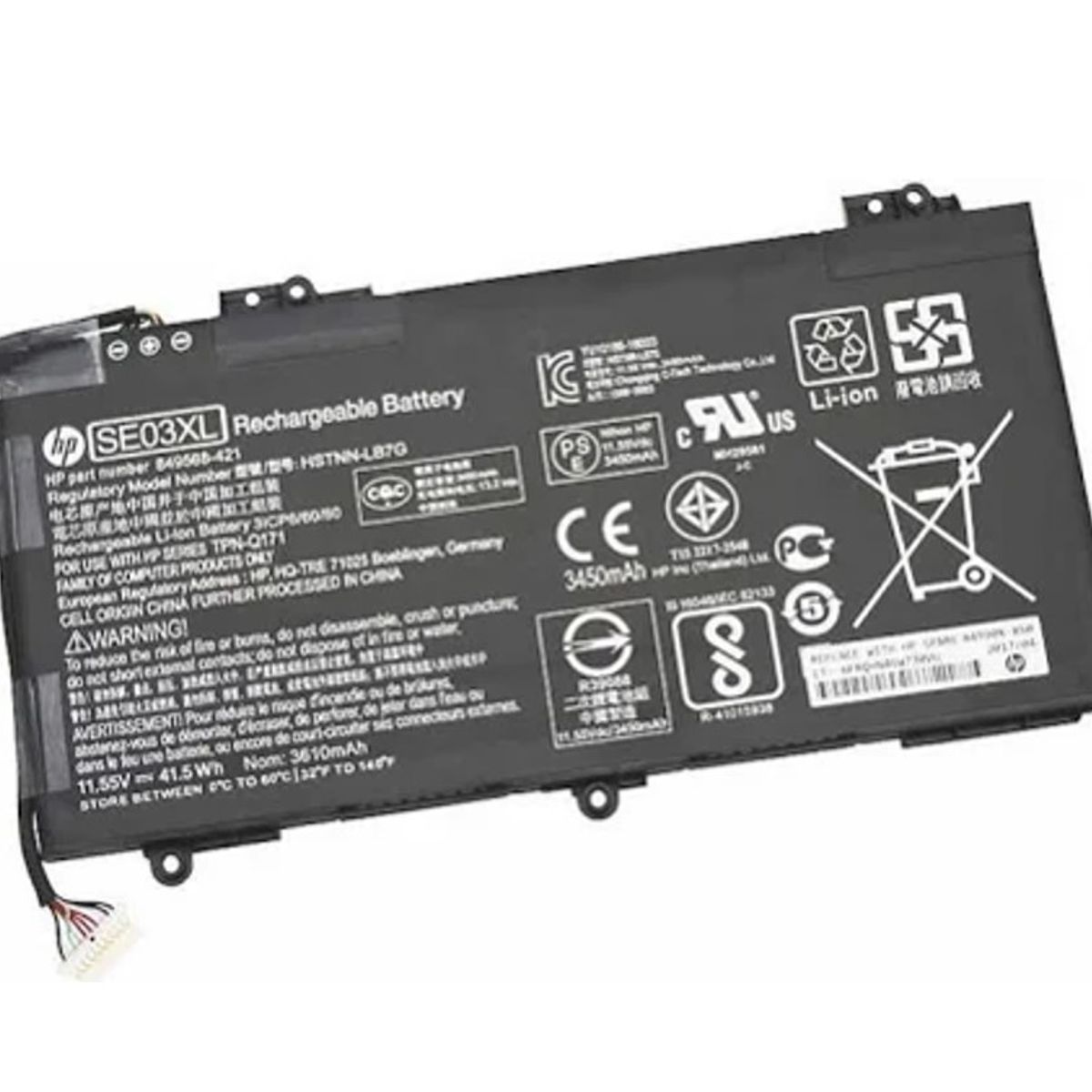 GENERICO - BATERIA PARA NOTEBOOK  HP 14-AL SE03XL  6 CELDAS