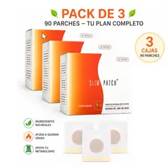 GENERICO - PACK SET 90 Días Parche Adelgazante