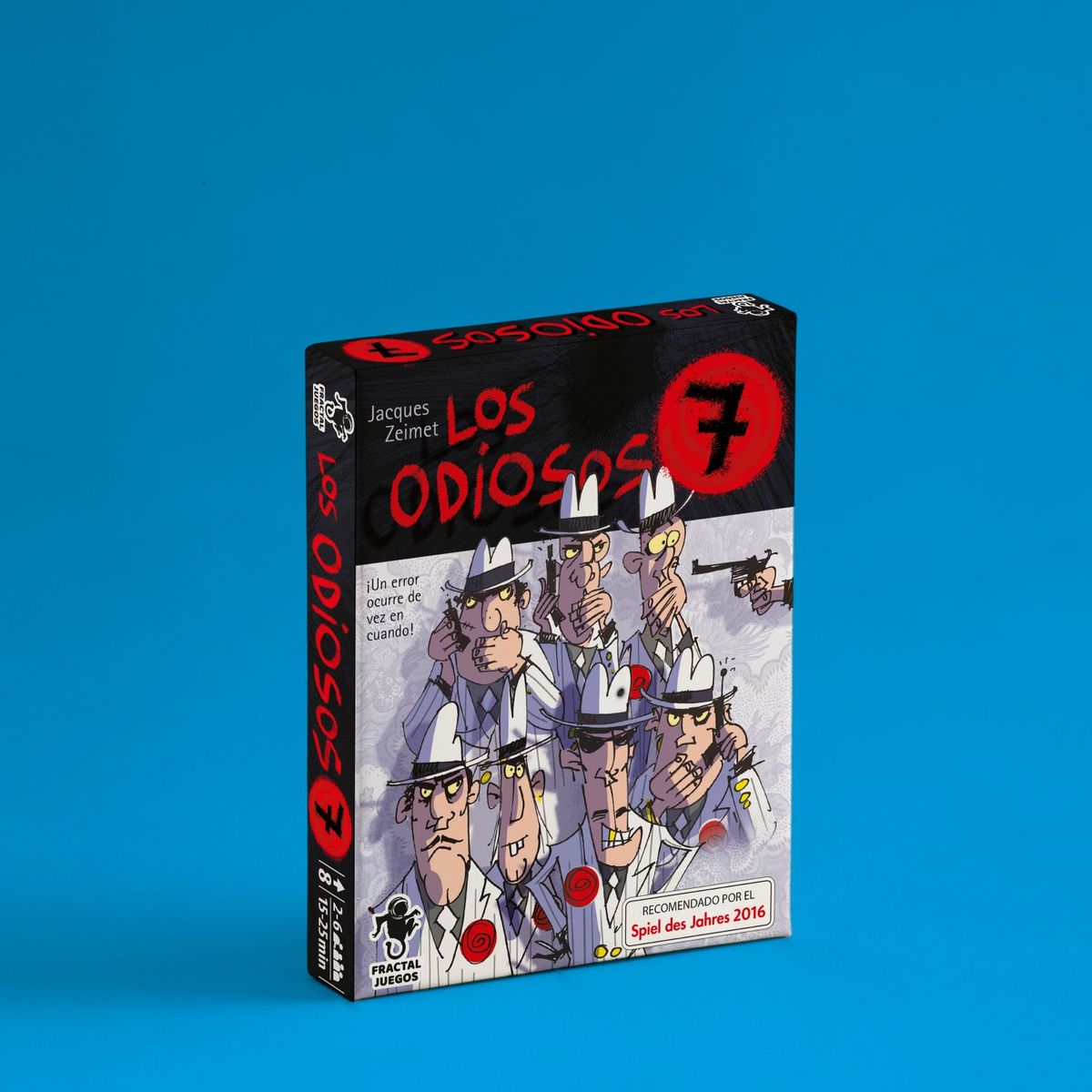 FRACTAL JUEGOS - Los Odiosos 7 - Juego de Cartas Familiar