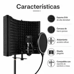 DOPA - Panel Acústico Aislador De Sonido Para Grabacion De Audio