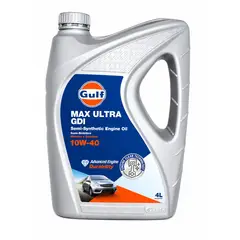 GENERICO - Aceite de Motor Gulf Max Ultra Gdi 10w-40 Semi Sintético 4 Lts