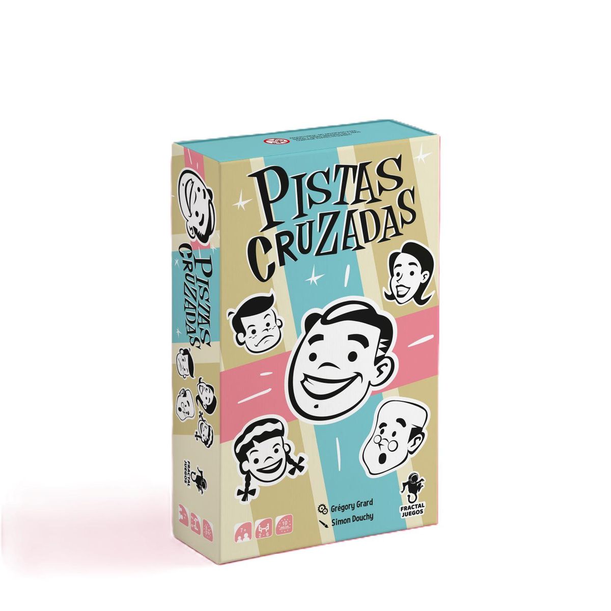 FRACTAL JUEGOS - Pistas Cruzadas - Juego Cooperativo Familiar